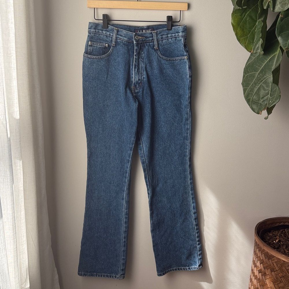 LA Blues Y2K Straight Leg Vintage Denim